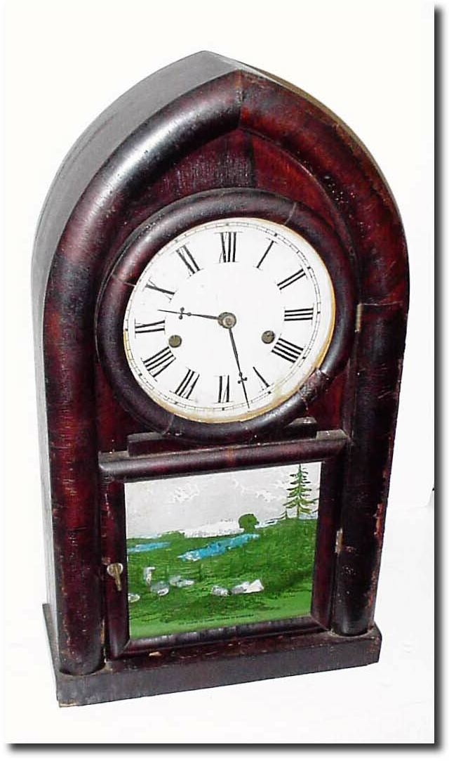 C.1870, New Haven Clock Co., Beehive in poor to fair condition. — Antique Clocks Price Guide