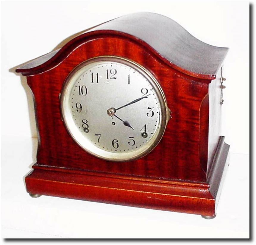 C.1915, Seth Thomas, "Chime Clock No. 255' chiming choice of Westminster or Whittington on 8 cup bells. — Antique Clocks Price Guide