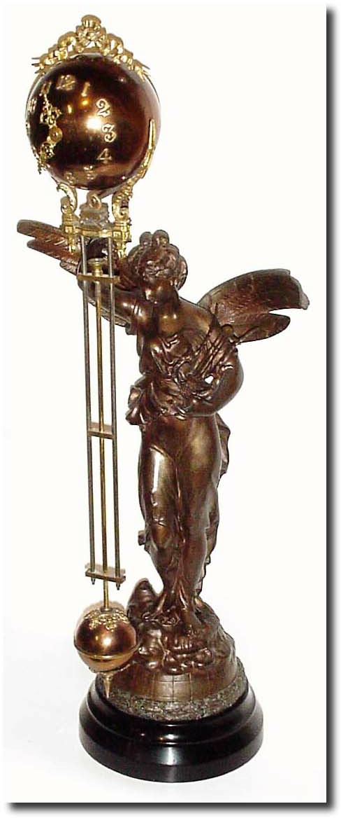 C.1885, Ansonia, "Gloria' Swing Clock in outstanding original condition. — Antique Clocks Price Guide