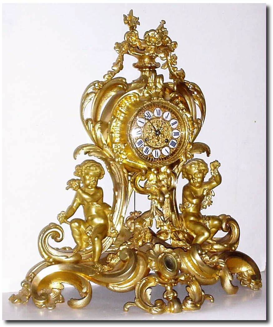C.1875, French, an Ormolu Fantasy in the style of Louis XVI. — Antique Clocks Price Guide