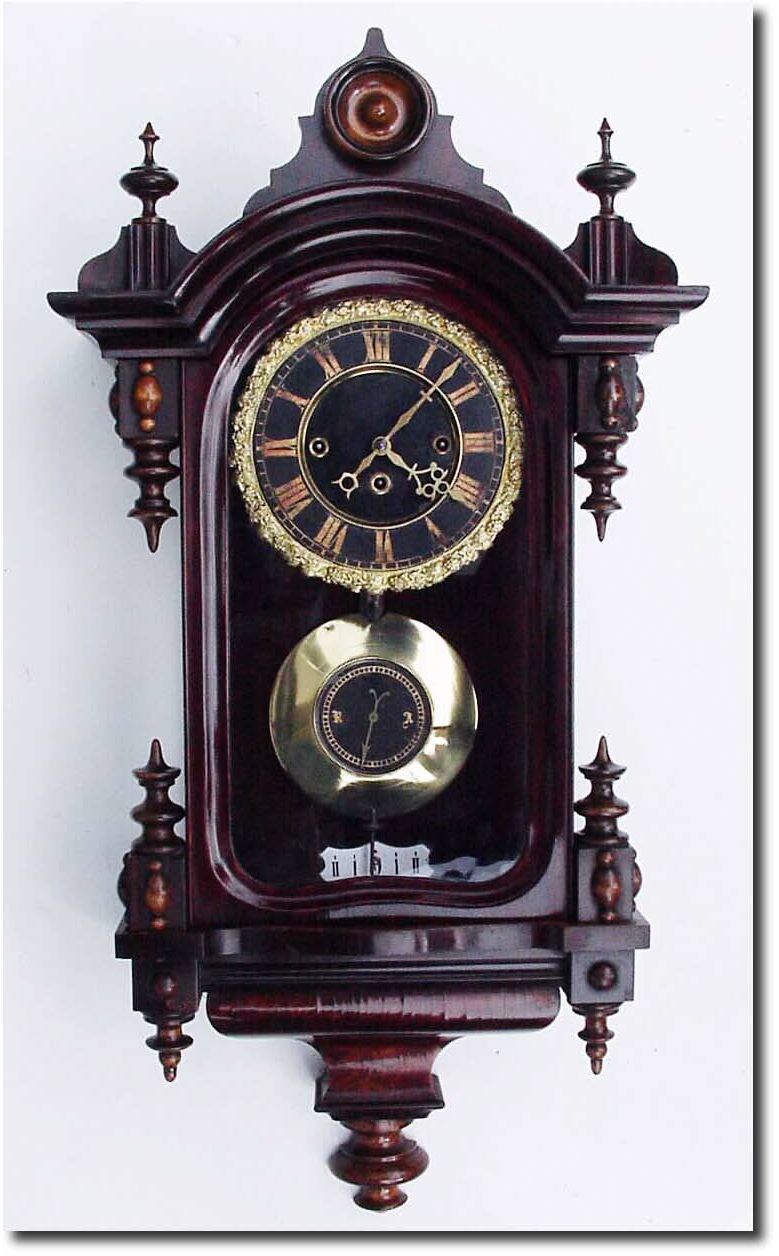 C.1855, Austrian, Grand Sonnerie Wall clock, late Biedermeier, 30 hour spring. — Antique Clocks Price Guide