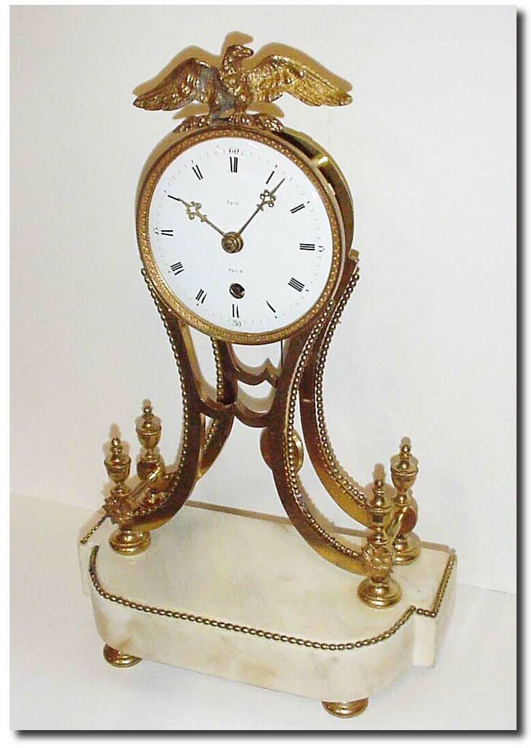 C.1830, French, Time Only "Skeleton' clock, the dial signed: Fere, Paris. — Antique Clocks Price Guide