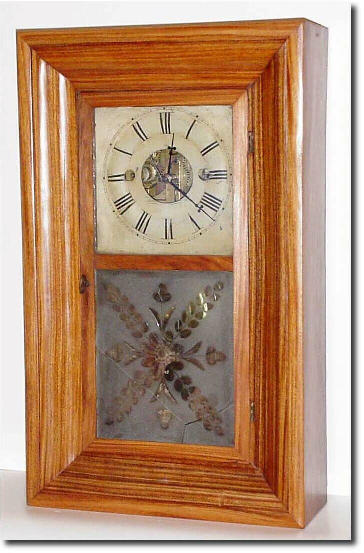 C.1848, J.C. Brown, Mini OG, with 8-Day, fusee movement. — Antique Clocks Price Guide