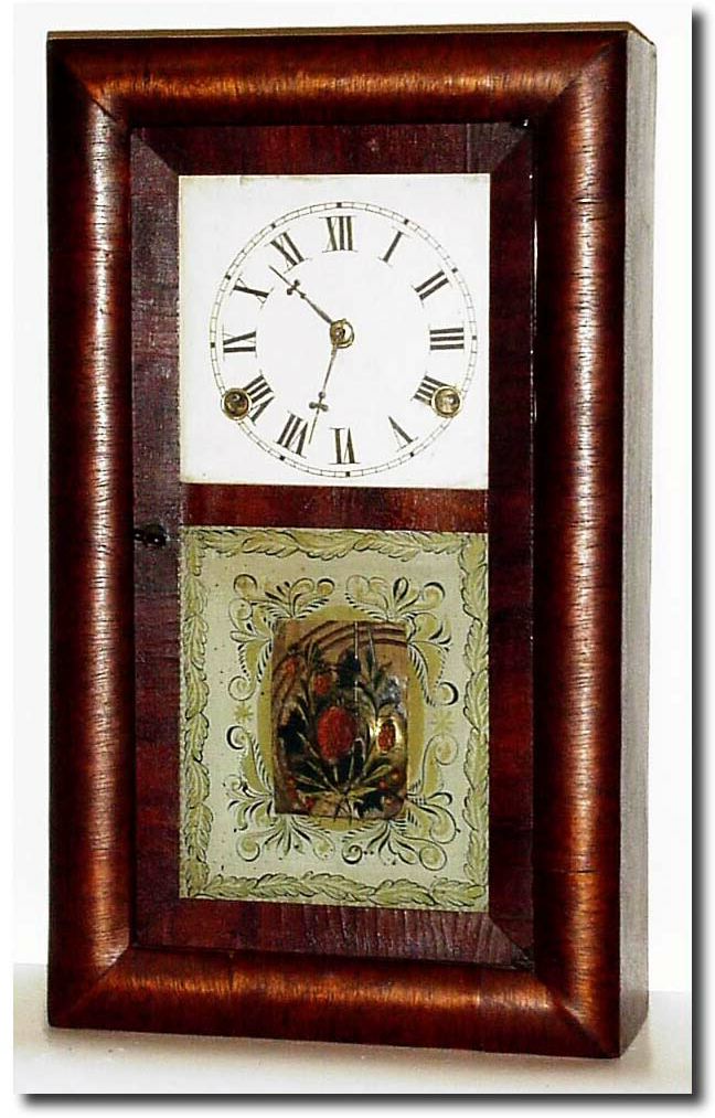 C.1850, Smith and Goodrich, Miniature Fusee shelf clock. — Antique Clocks Price Guide