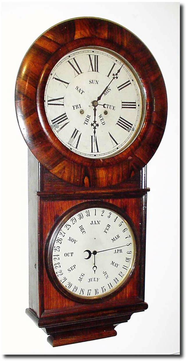C.1878, Welch, Spring and Co., Perpetual Calendar, "No. 2 Regulator', in relatively good condition. — Antique Clocks Price Guide