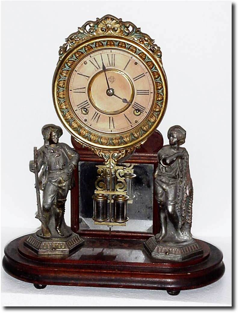 C.1880, Ansonia "Crystal Palace', less dome. — Antique Clocks Price Guide