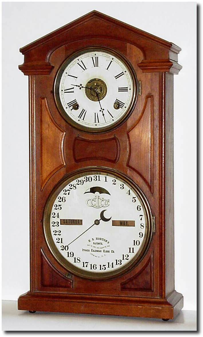 C.1875, Ithaca "Shelf Cottage No. 7' in very clean condition. — Antique Clocks Price Guide