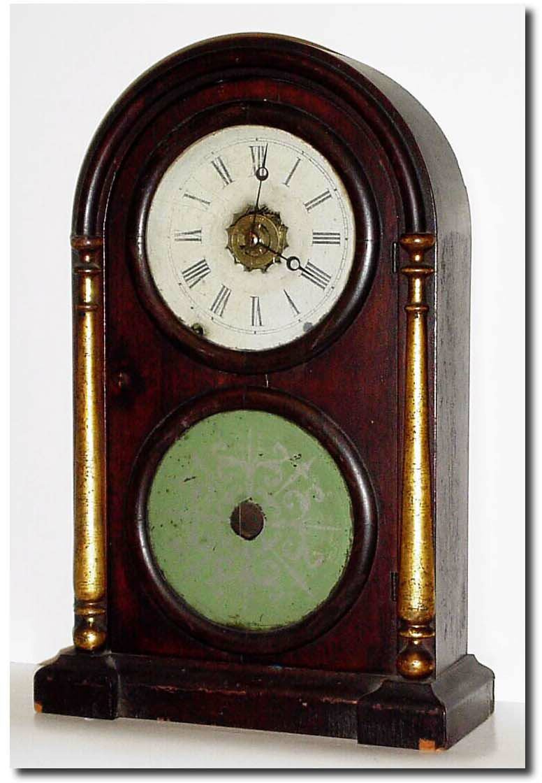 C.1868, Ansonia Brass Co., Ansonia, Conn, a neat Italian style shelf clock by Ansonia. — Antique Clocks Price Guide