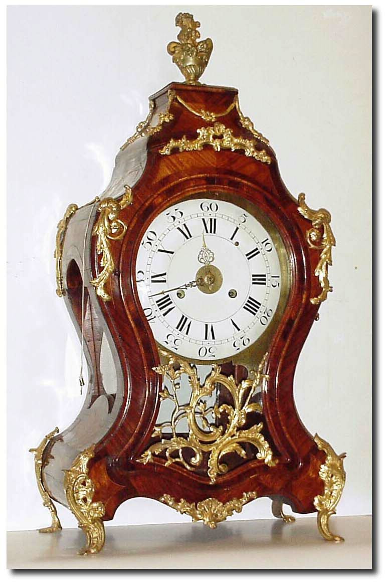 C.1775, Austrian, Kingwood Bracket clock in the style of Louis XIV. — Antique Clocks Price Guide