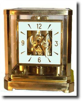 C.1965, Swiss Le Coultre "Atmos" Self Winding clock. — Antique Clocks Price Guide