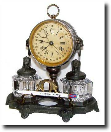C.1900, Ansonia, Parlor Ink No. (??) — Antique Clocks Price Guide