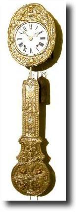 C.1860, French, Morbier 2-Weight, Prayer repeat wall clock — Antique Clocks Price Guide