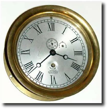 C.1915, Chelsea clock for American Steam Gauge and Valve Mfg Co, Boston, U.S.A., — Antique Clocks Price Guide