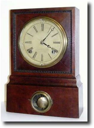 C.1850, Brewster and Ingrahams, Ripple edge cottage clock — Antique Clocks Price Guide