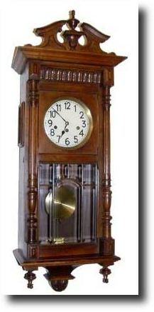 C.1900, German for the French Market, walnut cased wall regulator — Antique Clocks Price Guide