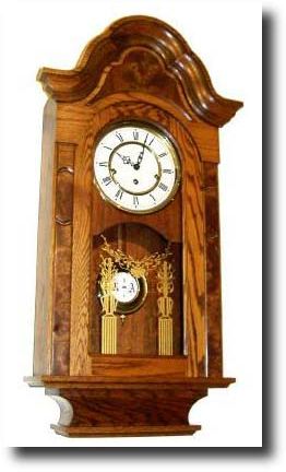 C.1990, German, Triple Chime (8-rod) wall clock — Antique Clocks Price Guide