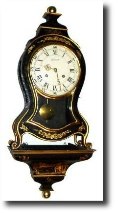 C.1915, Swiss, Le Castel Clock Co., St. Aubin, reproduction of a classic 18th C. Neuchatel clock — Antique Clocks Price Guide
