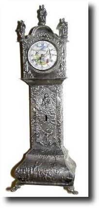 C.1900, English, for the Dutch market, mini Dutch tall clock — Antique Clocks Price Guide