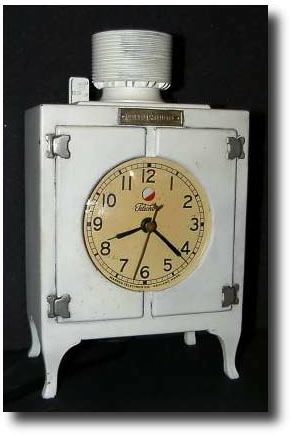 C.1935, Warren Telechron, Ashland, Mass, Refrigerator clock — Antique Clocks Price Guide