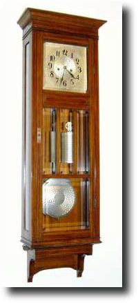 C.1920, Austrian, Mathias Meindl, Burggasse 3, Wien VII., 2-weight Vienna — Antique Clocks Price Guide