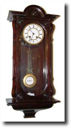 C.1880, German, Black Forest, R-A Wall regulator, — Antique Clocks Price Guide