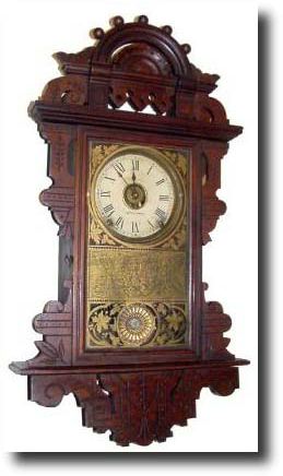 C.1890, Seth Thomas, Hanging Eclipse, — Antique Clocks Price Guide