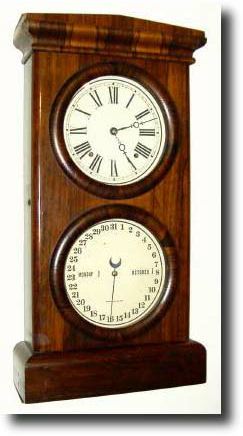 C.1885, Seth Thomas, "Parlor Calendar No. 3" — Antique Clocks Price Guide