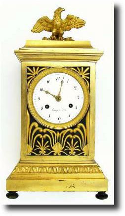 C.1810, French, Sauvage, a`Paris, Ormolu mantel regulator. — Antique Clocks Price Guide