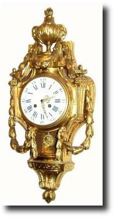 C.1860, French, Ormolu Cartel Clock — Antique Clocks Price Guide