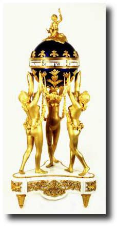 C.1890, French, Three Graces Annular Dial clock — Antique Clocks Price Guide