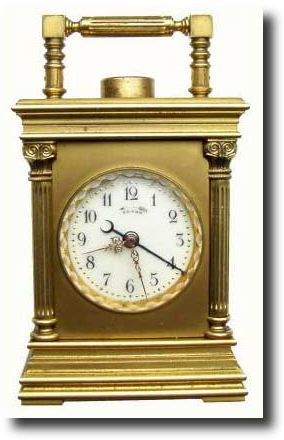 C.1900, Swiss, Minute Repeating Mini-Carriage clock, — Antique Clocks Price Guide