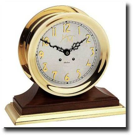 C.1999, Chelsea, "Millenium", Ship's Strike clock on pedestal, new. — Antique Clocks Price Guide