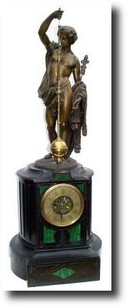 C.1890, French, Large Conical Pendulum clock, as-found. — Antique Clocks Price Guide