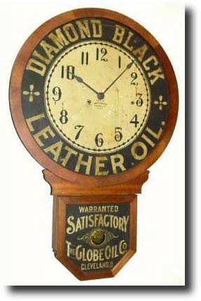 C.1897, Baird Clock Co., Chicago, Ill. advertising clock. — Antique Clocks Price Guide