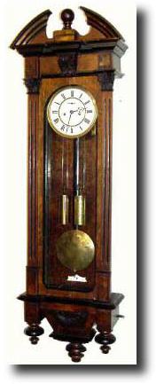 C.1875, German, 2-Weight Regulator in the Viennese style. — Antique Clocks Price Guide