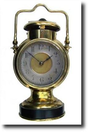 C.1870, French, A. Dumas, Paris, serial 1048, a clock in the form of a lantern. — Antique Clocks Price Guide