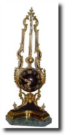 C.1890, French, Conical Timepiece. — Antique Clocks Price Guide