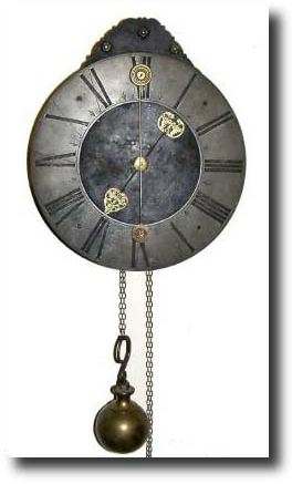C.1810, German, a 19th Century version of a 17th century "telleruhr". — Antique Clocks Price Guide