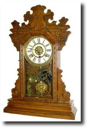 C.1895, Attleboro Clock Co., Attleboro, Mass, — Antique Clocks Price Guide