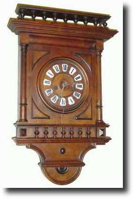 C.1885, German, Hamburg American Clock Co. — Antique Clocks Price Guide