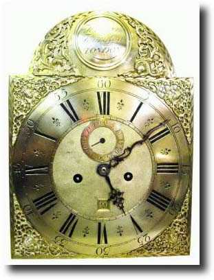 C.1735, English, 8-Day Longcase Movement with — Antique Clocks Price Guide