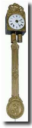 C.1840, French, 2-Weight Morbier wall clock — Antique Clocks Price Guide