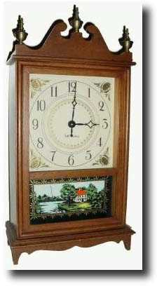 C.1960, Seth Thomas Clock Co., Thomaston, Miniature Pillar and Scroll clock — Antique Clocks Price Guide