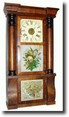 C.1870, Seth Thomas, Empire Column and Cornice Clock — Antique Clocks Price Guide