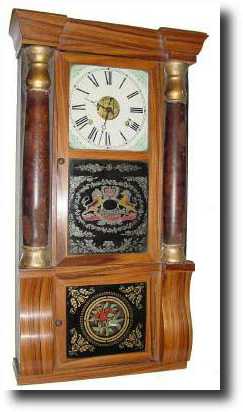 C.1875, Seth Thomas, Empire Column and Cornice — Antique Clocks Price Guide