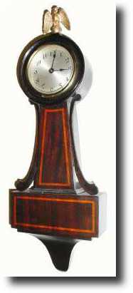 C.1930, Seth Thomas, "DOVER", mini spring banjo clock — Antique Clocks Price Guide