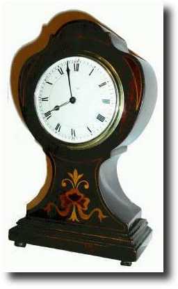C.1920, French Mini Balloon shaped clock — Antique Clocks Price Guide