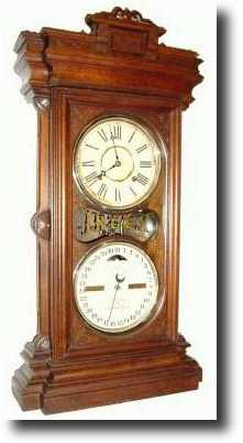 C.1880, Ithaca Calendar Clock Co., Ithaca, N.Y. — Antique Clocks Price Guide