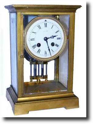 C.1900, French, for Tiffany and Co., 4-glass crystal regulator — Antique Clocks Price Guide