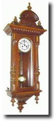 C.1900, German "R-A" Wall Regulator Clock, — Antique Clocks Price Guide